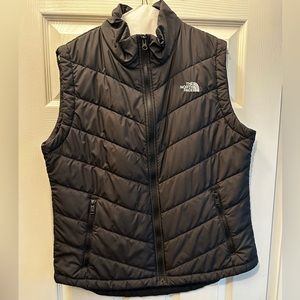 Woman’s Black North Face Vest